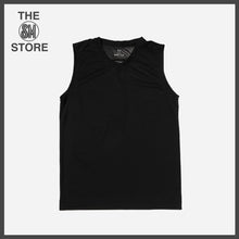 Load image into Gallery viewer, Bo Athletics Men&#39;s Drop Step Muscle Tee in Black
