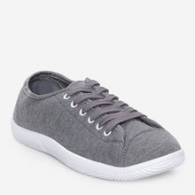 Load image into Gallery viewer, Kicks Lyra Ladies&#39; Lace-Up Sneakers in Dark Gray
