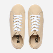 Load image into Gallery viewer, Kicks Ladies&#39; Amrie Canvas Sneakers in Beige
