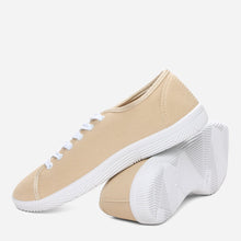 Load image into Gallery viewer, Kicks Ladies&#39; Amrie Canvas Sneakers in Beige
