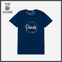 Load image into Gallery viewer, GTW Urban Girls Teens&#39; Paris City of Love Graphic Tee in Blue
