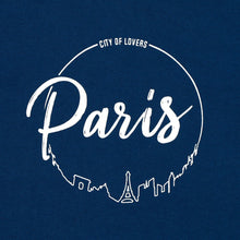 Load image into Gallery viewer, GTW Urban Girls Teens&#39; Paris City of Love Graphic Tee in Blue
