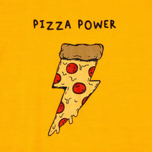 Load image into Gallery viewer, GTW Urban Girls Teens&#39; Pizza Power Graphic Tee in Orange
