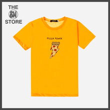 Load image into Gallery viewer, GTW Urban Girls Teens&#39; Pizza Power Graphic Tee in Orange
