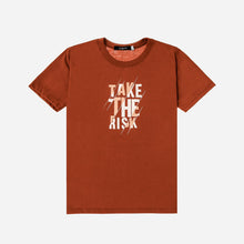 Load image into Gallery viewer, GTW Urban Girls Teens&#39; Take the Risk Statement Tee in Brown
