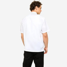 Load image into Gallery viewer, Exclusive Mens&#39; Short Sleeve Embroidered Casual Barong in White
