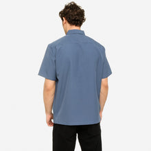 Load image into Gallery viewer, Exclusive Mens&#39; Short Sleeve Embroidered Casual Barong in Blue Gray
