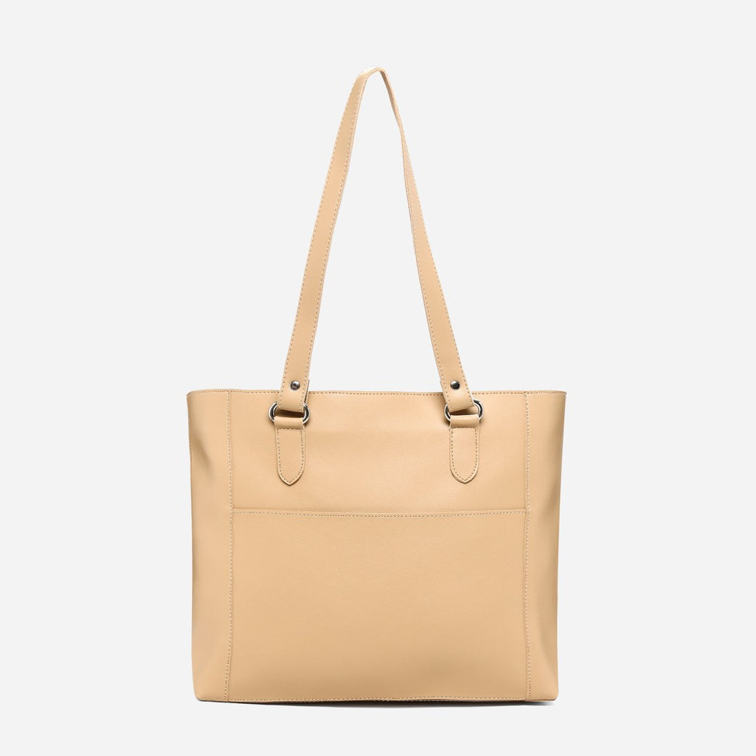 Parisian Ladies' Belarus Tote Bag in Beige