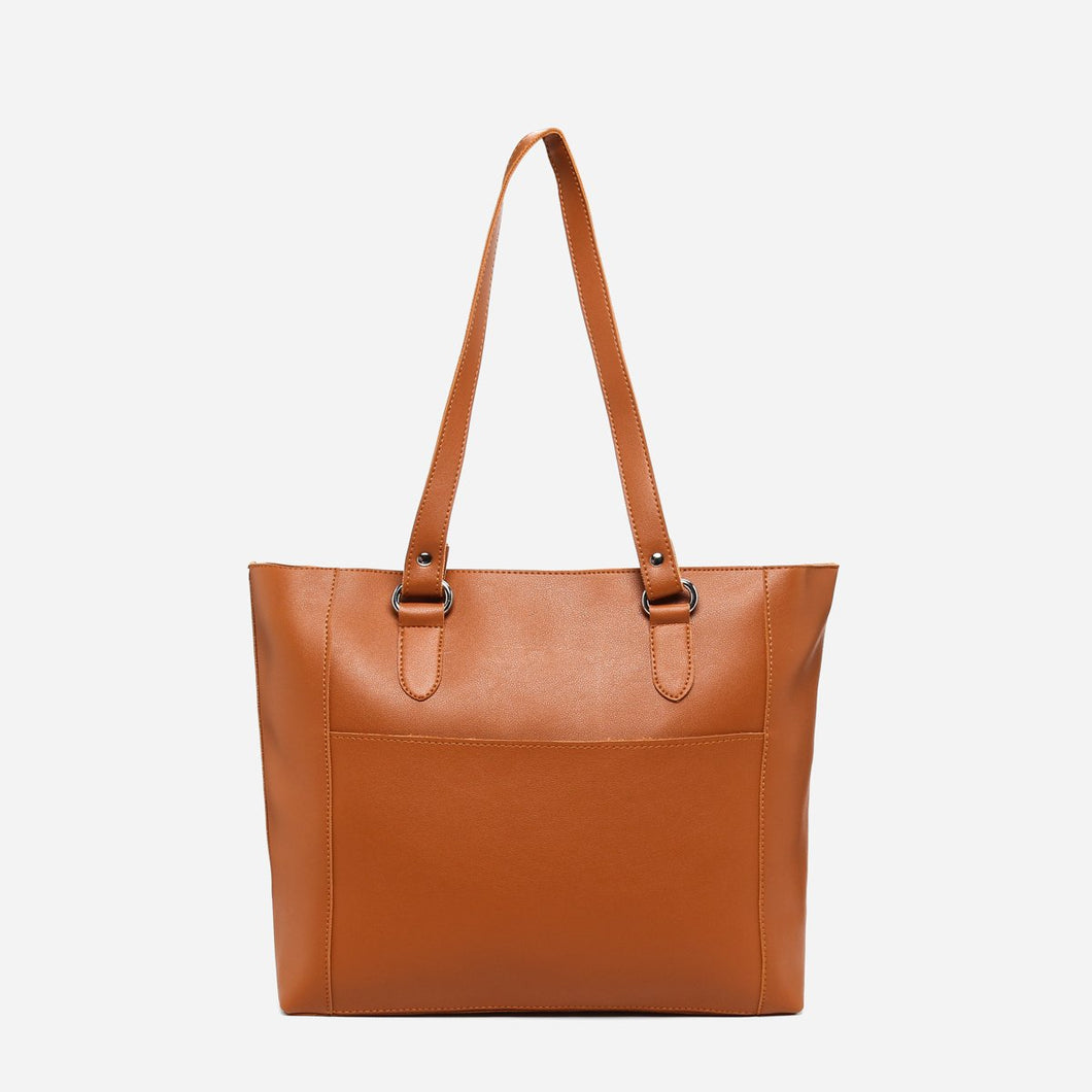 Parisian Ladies' Belarus Tote Bag in Tan