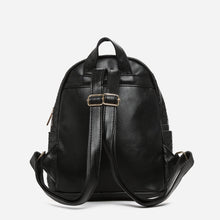 Load image into Gallery viewer, Parisian Ladies&#39; Banjie Woven Backpack in Black
