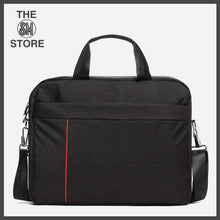 Load image into Gallery viewer, Travel Basic Jaden Portfolio Bag in Black
