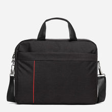 Load image into Gallery viewer, Travel Basic Jaden Portfolio Bag in Black
