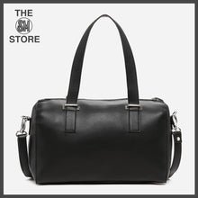 Load image into Gallery viewer, Parisian Ladies&#39; Berlin Handbag with Detachable Strap in Black
