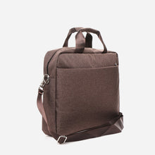 Load image into Gallery viewer, Travel Basic Jacque Portfolio Bag in Brown
