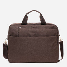 Load image into Gallery viewer, Travel Basic Jacque Portfolio Bag in Brown
