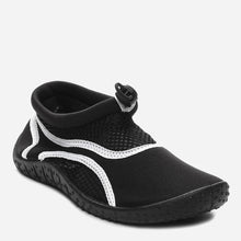 Load image into Gallery viewer, Kicks Ladies&#39; Maui Aqua Shoes in Black and White
