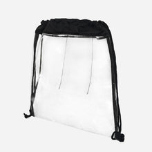 Load image into Gallery viewer, Travel Basic Cody Clear Drawstring Bag
