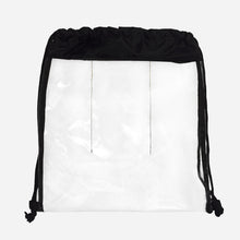 Load image into Gallery viewer, Travel Basic Cody Clear Drawstring Bag
