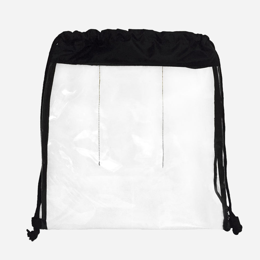 Travel Basic Cody Clear Drawstring Bag