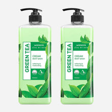 Load image into Gallery viewer, Watsons Buy 1 Take 1 Green Tea Scented Cream Body Wash 1L
