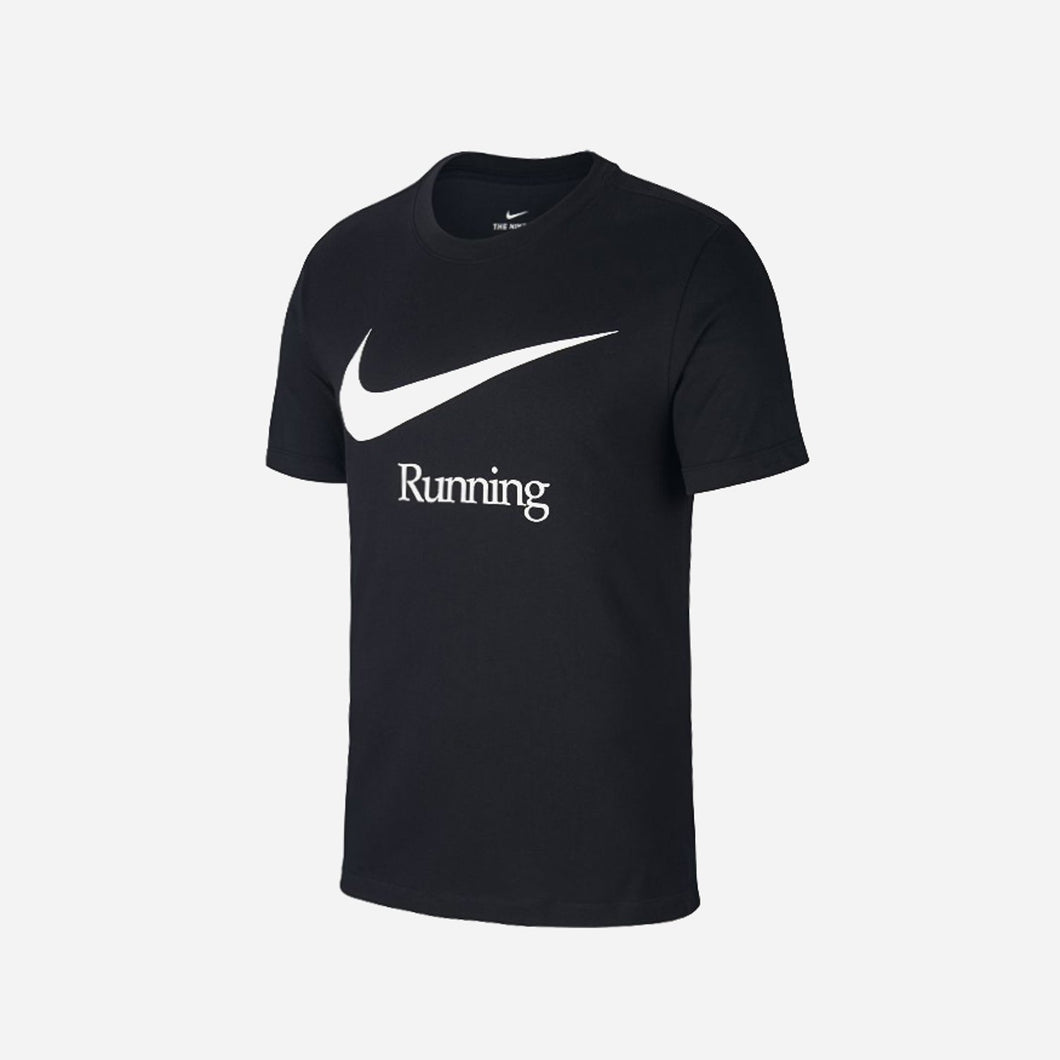 Nike Men's Running Dri-FIT Tee in Black