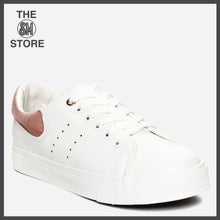 Load image into Gallery viewer, Kicks Ladies&#39; Camila Sneakers in White and Blush
