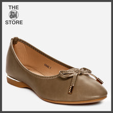 Load image into Gallery viewer, Solemate Ladies&#39; Chanel Ballet Flats in Taupe
