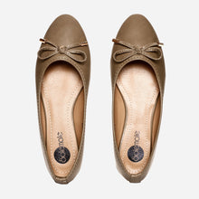 Load image into Gallery viewer, Solemate Ladies&#39; Chanel Ballet Flats in Taupe
