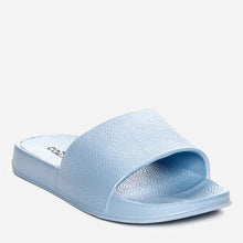 Load image into Gallery viewer, Cozzy Ladies&#39; Brianna Pebbled Texture Slippers in Light Blue
