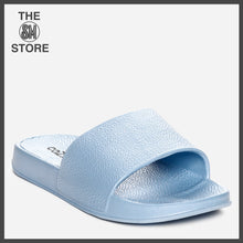 Load image into Gallery viewer, Cozzy Ladies&#39; Brianna Pebbled Texture Slippers in Light Blue
