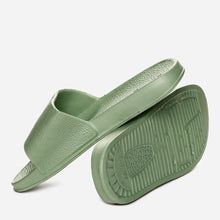 Load image into Gallery viewer, Cozzy Ladies&#39; Brianna Pebbled Texture Slippers in Light Green
