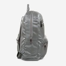 Load image into Gallery viewer, Salvatore Mann Men&#39;s Ransford Dome Zip Backpack in Gray
