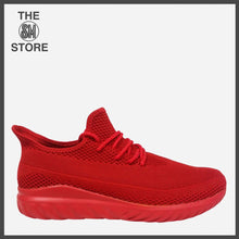 Load image into Gallery viewer, Sprint Men&#39;s Hyde Lace-Up Sneakers in Red
