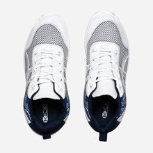 Load image into Gallery viewer, Kicks Ladies&#39; Ceres Two-Tone Sneakers in White and Navy
