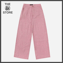 Load image into Gallery viewer, True Love Girls Teens&#39; Wide Leg Houndstooth Pants in Old Rose
