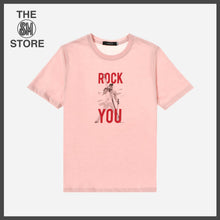 Load image into Gallery viewer, GTW Urban Girls Teens&#39; Rock On Graphic Tee in Pink
