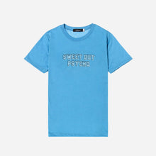 Load image into Gallery viewer, GTW Urban Girls Teens&#39; Sweet but Psycho Statement Tee in Blue
