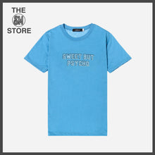 Load image into Gallery viewer, GTW Urban Girls Teens&#39; Sweet but Psycho Statement Tee in Blue
