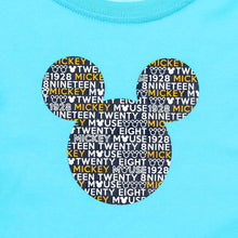 Load image into Gallery viewer, Disney Girls Teens&#39; 1928 Mickey Mouse Graphic Tee in Aqua Blue
