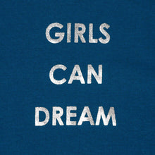 Load image into Gallery viewer, GTW Urban Girls Teens&#39; Girls Can Dream Statement Tee in Blue
