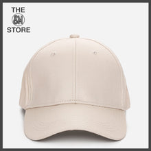 Load image into Gallery viewer, SM Accessories MSense Men&#39;s Plain Baseball Cap in Beige
