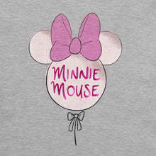 Load image into Gallery viewer, Disney Minnie Mouse Girls Teens&#39; Minnie Balloon Graphic Tee in Gray
