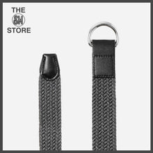 Load image into Gallery viewer, SM Accessories MSense Men&#39;s Braided Belt in Gray
