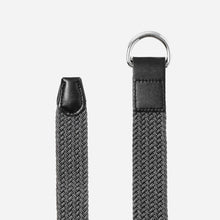 Load image into Gallery viewer, SM Accessories MSense Men&#39;s Braided Belt in Gray
