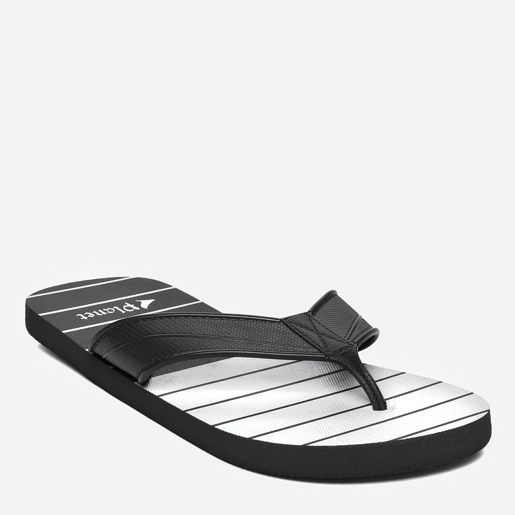 Planet Men's Baltics Flip-Flops in Black