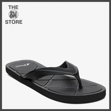 Load image into Gallery viewer, Planet Men&#39;s Steve Flip-Flops in Black
