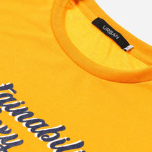 Load image into Gallery viewer, GTW Urban Girls Teens&#39; Sustainability is Sexy Statement Tee in Mustard
