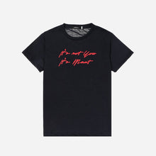 Load image into Gallery viewer, GTW Urban Girls Teens&#39; It&#39;s Not You, It&#39;s Meat Statement Tee in Navy Blue
