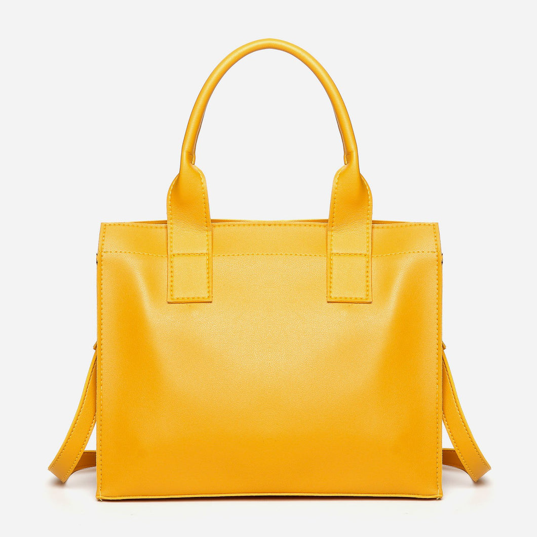 Parisian Ladies' Anya Handbag in Mustard