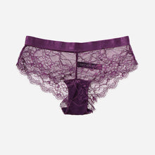 Load image into Gallery viewer, Gigi Amore Ladies&#39; Full Lace Bikini Panty in Purple
